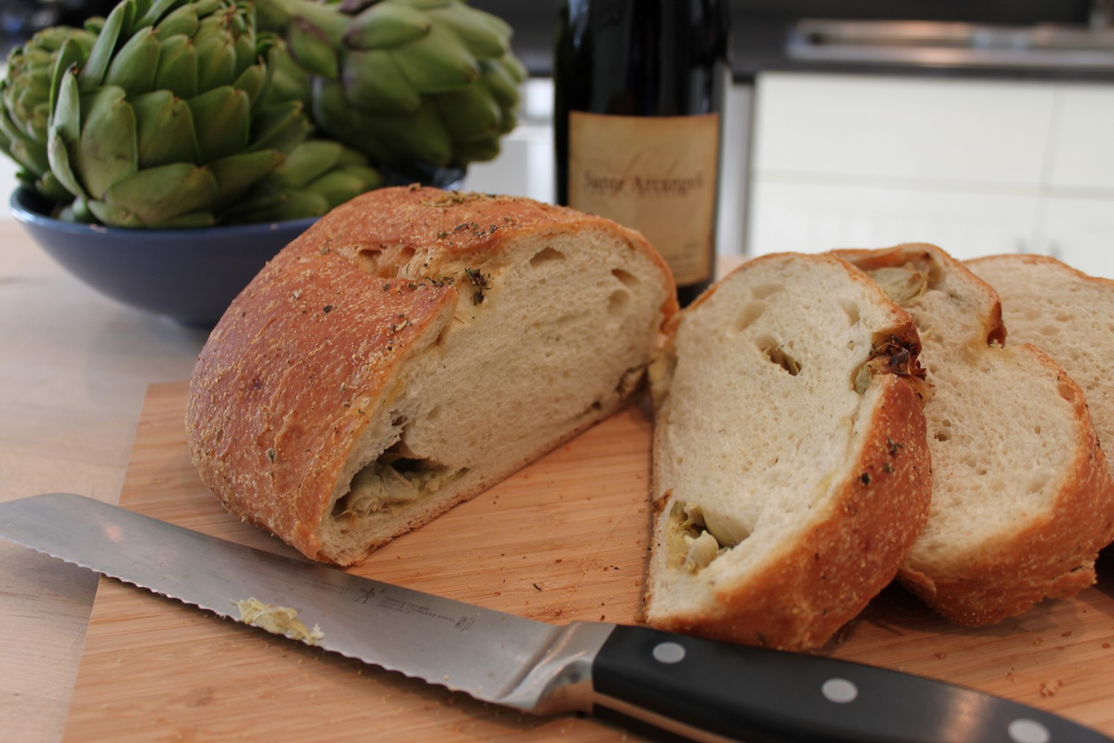 Norms Market artichoke bread